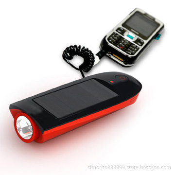 LED Light Mobile Solar Charger with Alarm (YXC1)